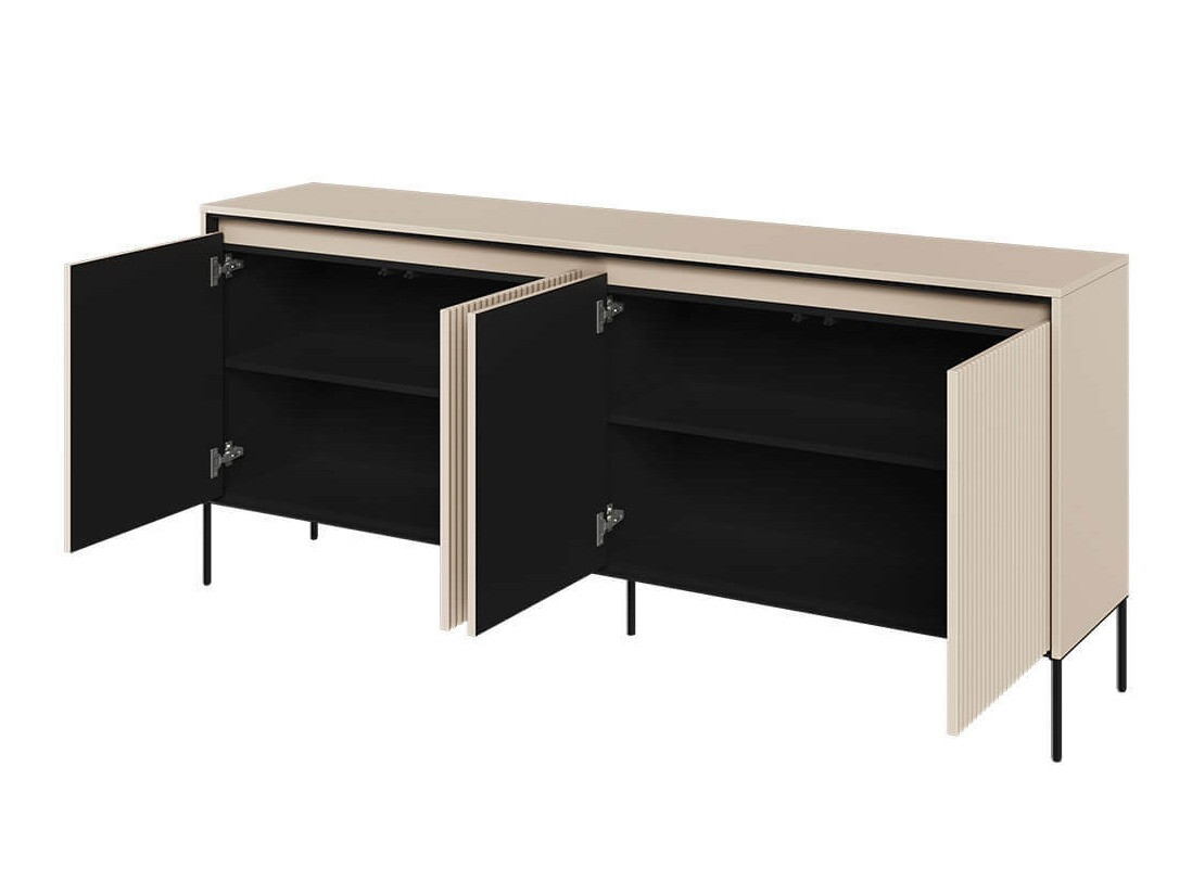 Skenkur Fernolu 103 (Beige + Svartur)