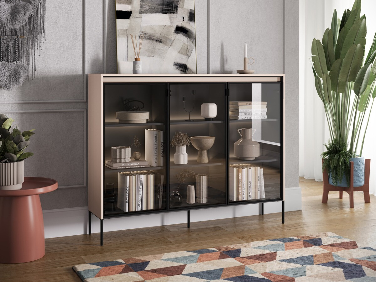 Skenkur Fernolu 108 (Beige + Svartur)