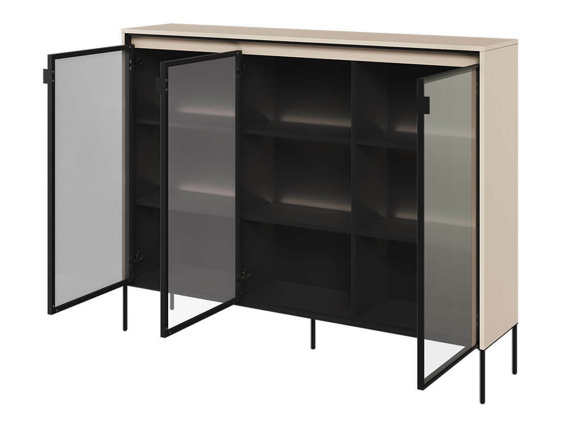 Skenkur Fernolu 108 (Beige + Svartur)