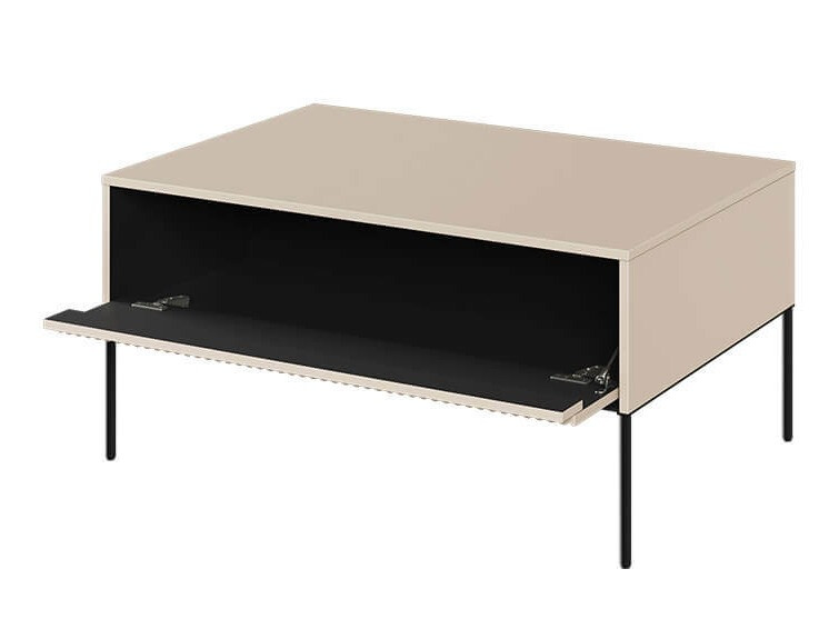 Sófaborð Fernolu 110 (Beige + Svartur)