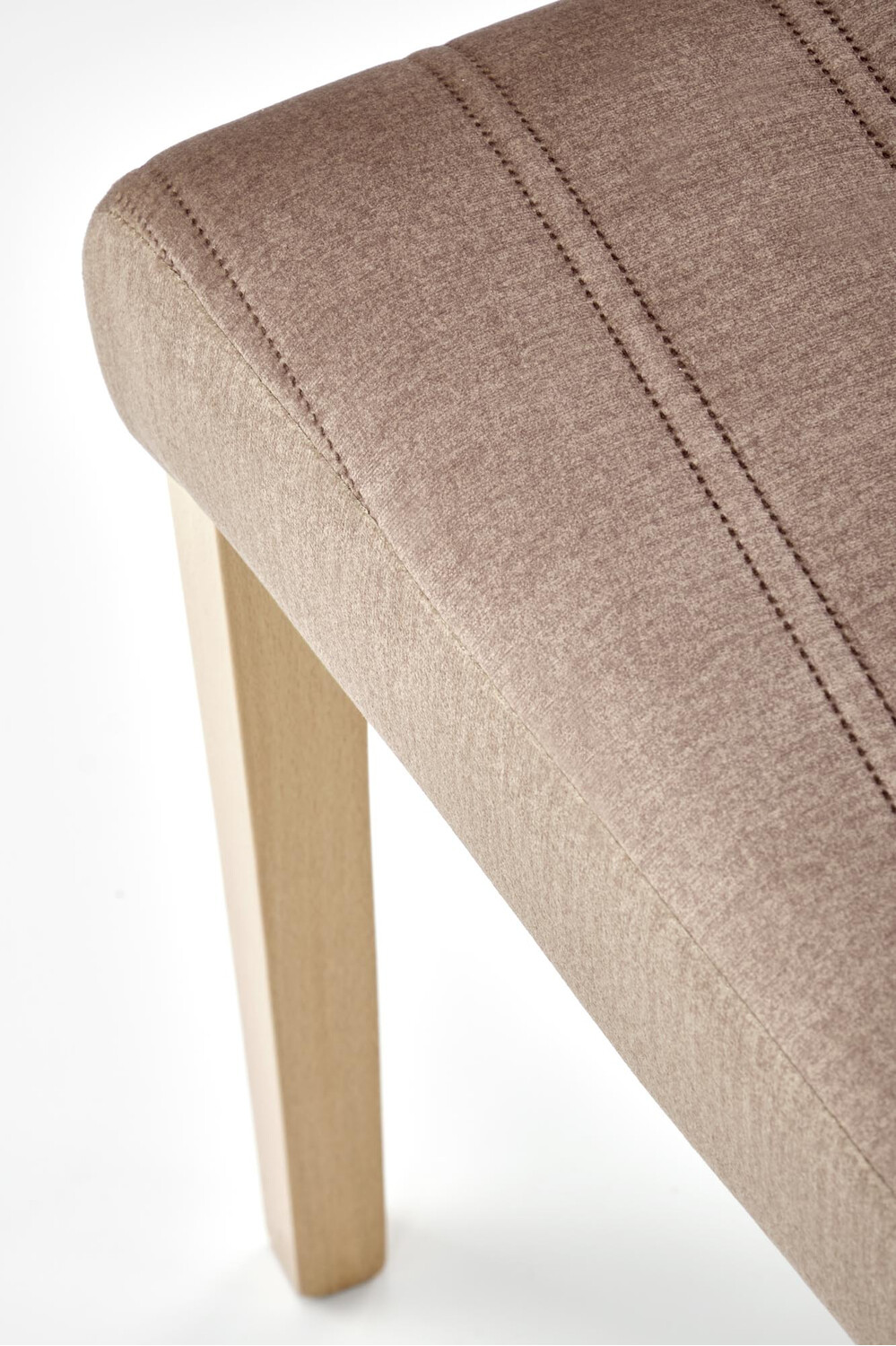 Stóll Houston 1216 (Beige + Ljós viður)