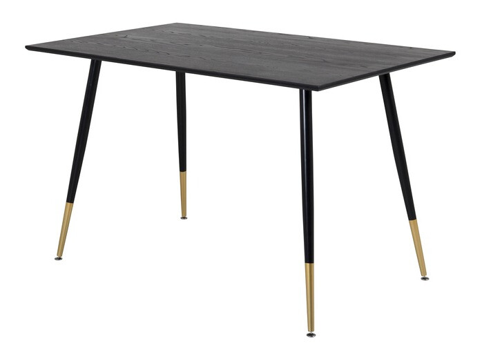 Borðstofusett Dallas 1673 (Grænn + gylltur)