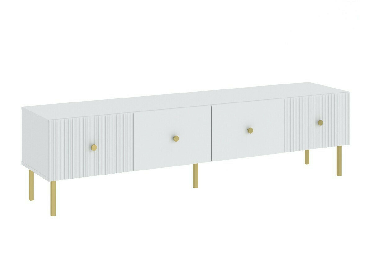 Stofusett Etliva 109 (Hvítur + Gylltur)