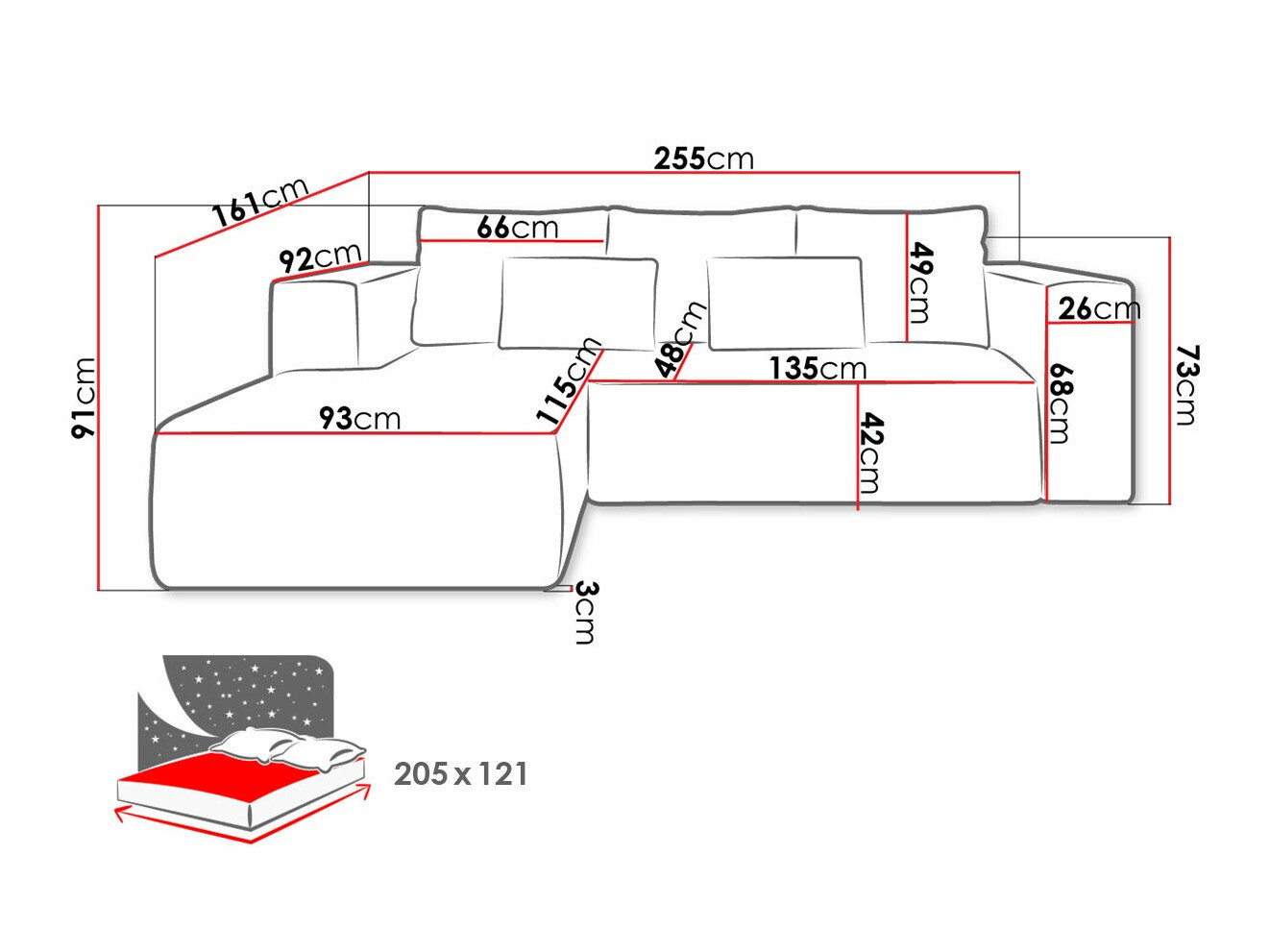 Horn­sófi Arvada 116 (Poso 100)
