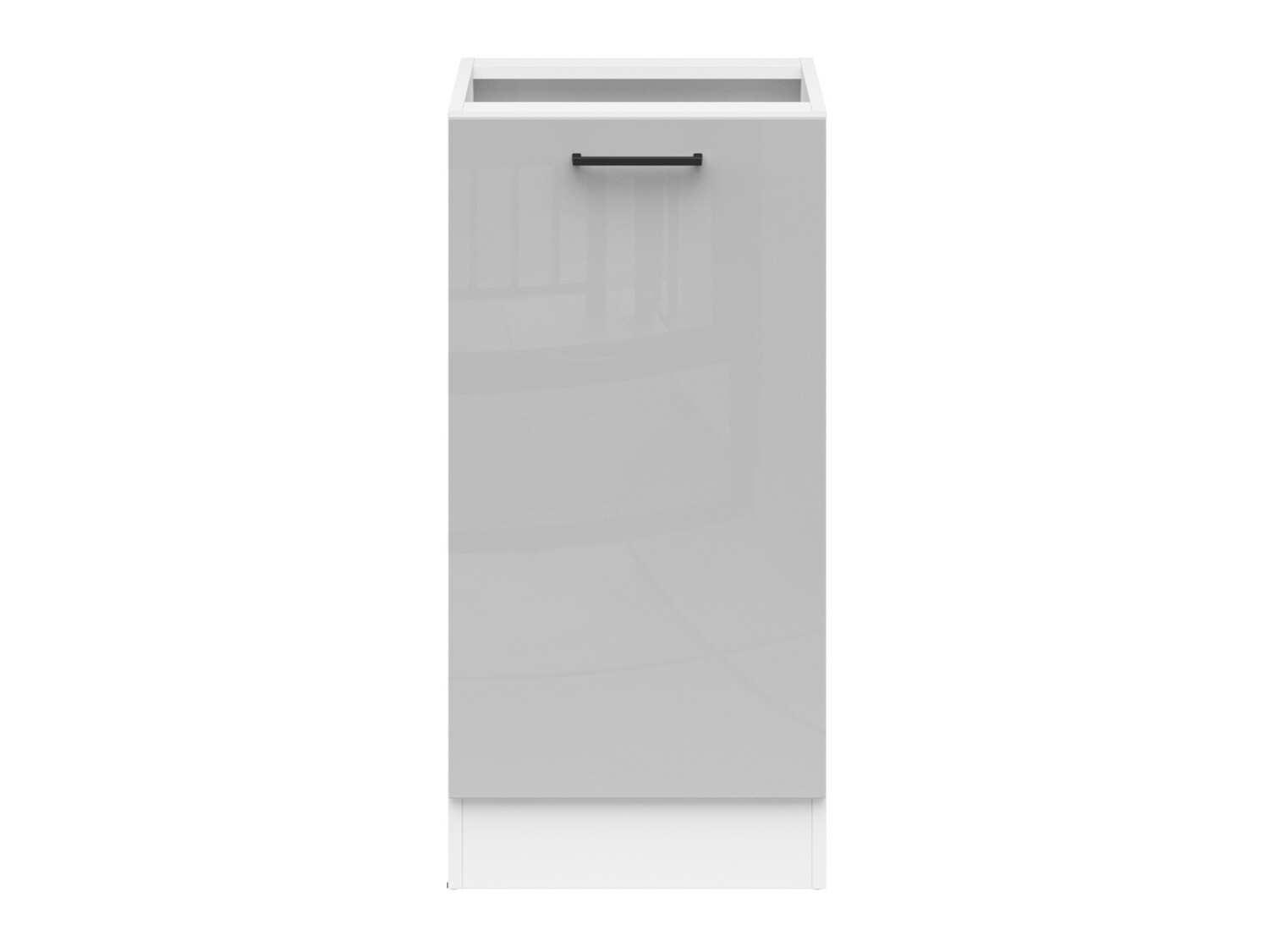 Skápaeining með hurðum Line Grey 100