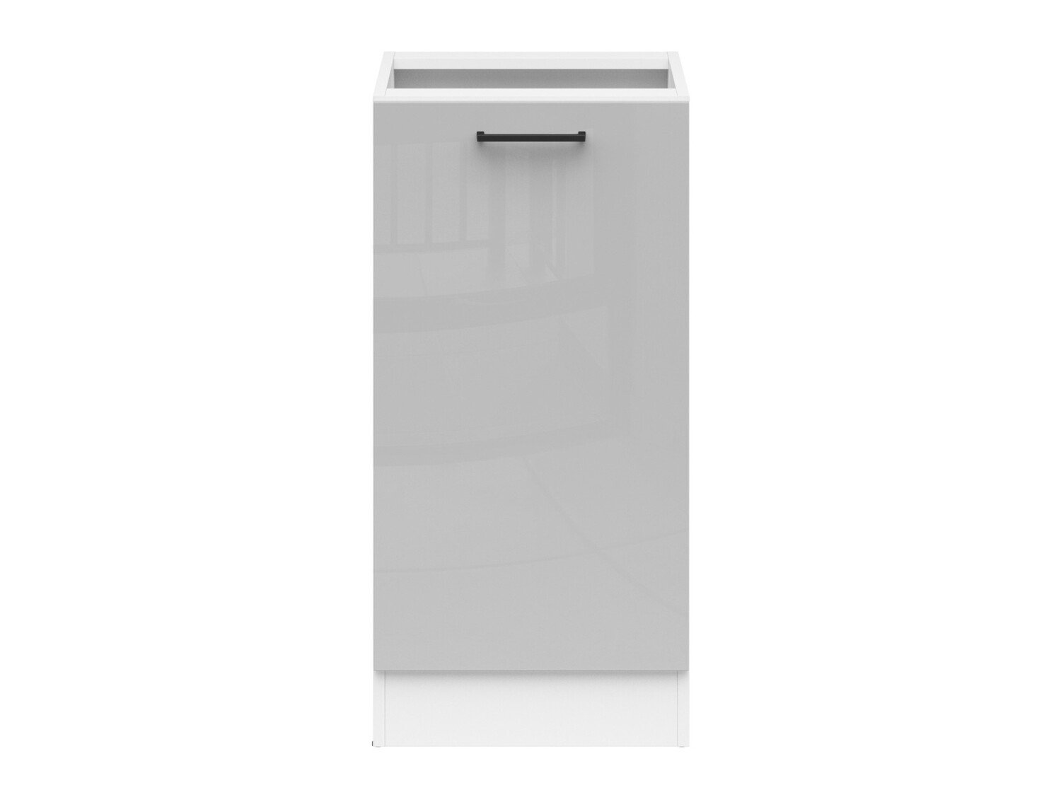 Skápaeining með hurðum Line Grey 100