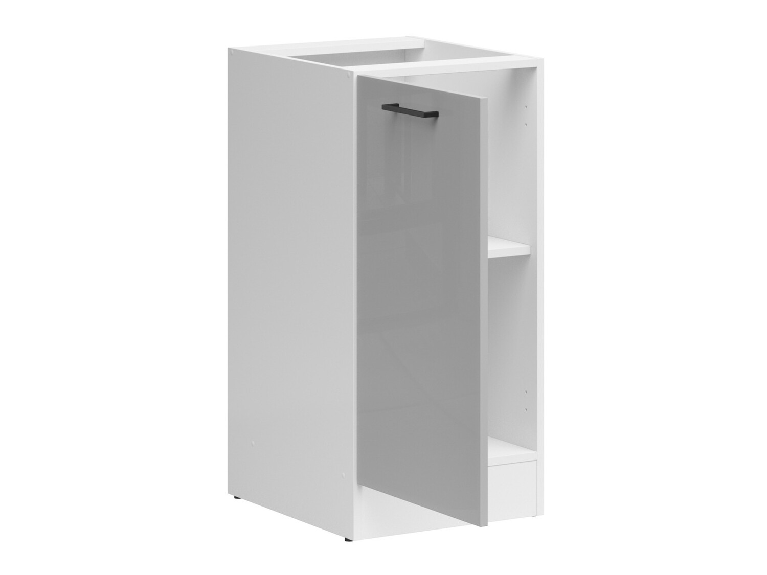 Skápaeining með hurðum Line Grey 105