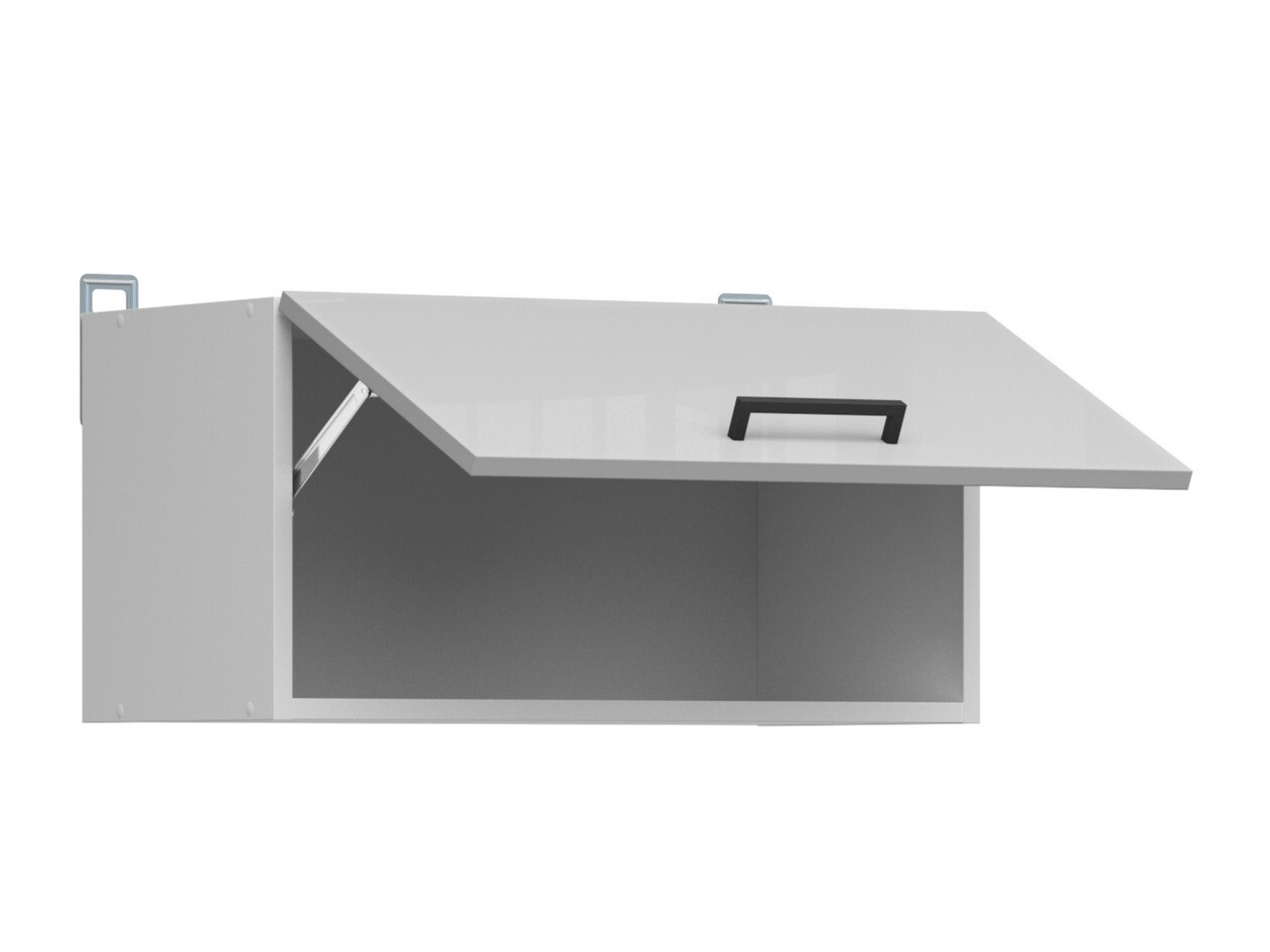 Skápaeining á vegg Line Grey 111