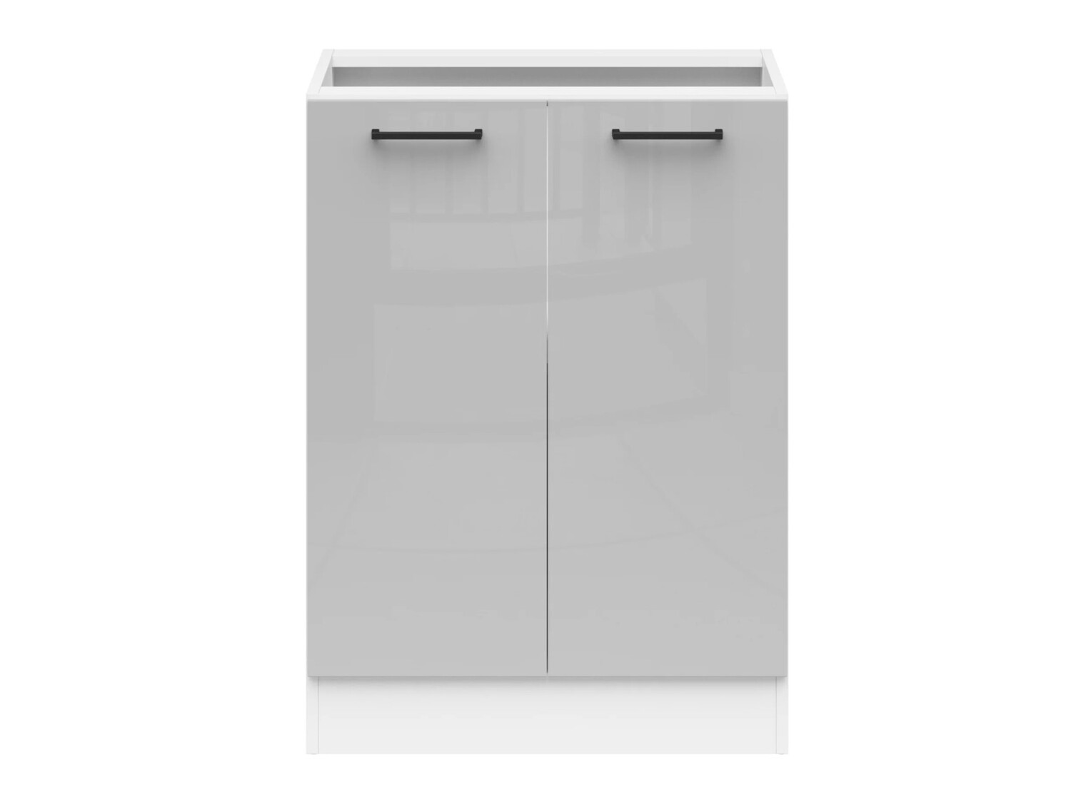 Skápaeining með hurðum Line Grey 114