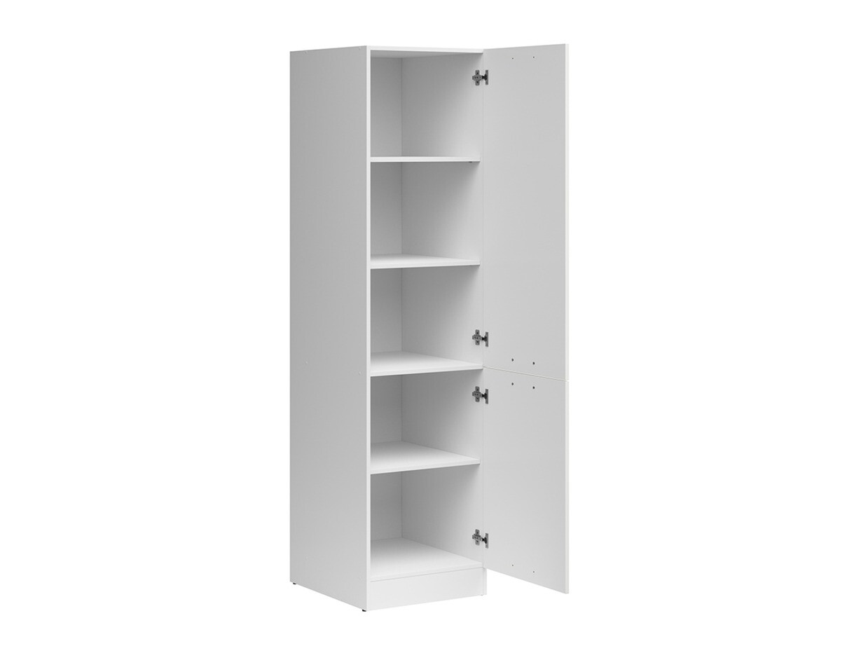 Skápaeining með hurðum Line White 115