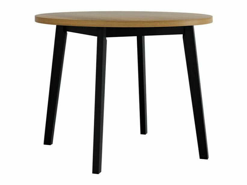 Borðstofusett Victorville 306 (Svartur)