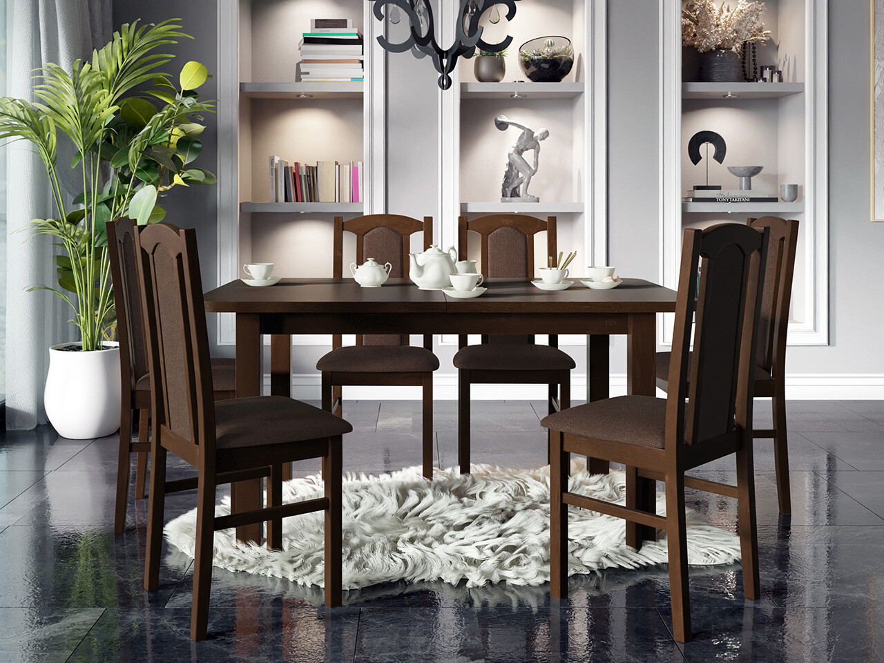 Borðstofusett Victorville 312 (Soro 28)