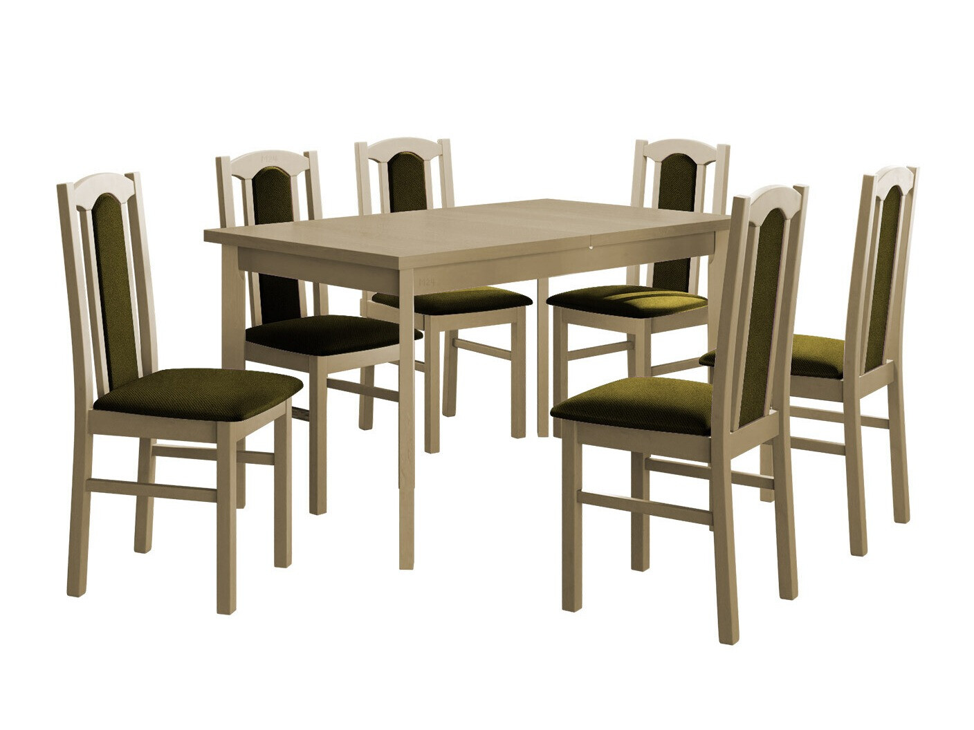 Borðstofusett Victorville 313 (Sonoma-eik)