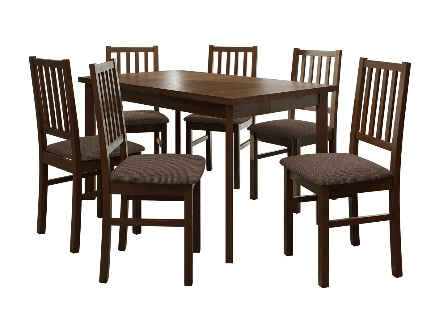 Borðstofusett Victorville 320 (Valhneta)