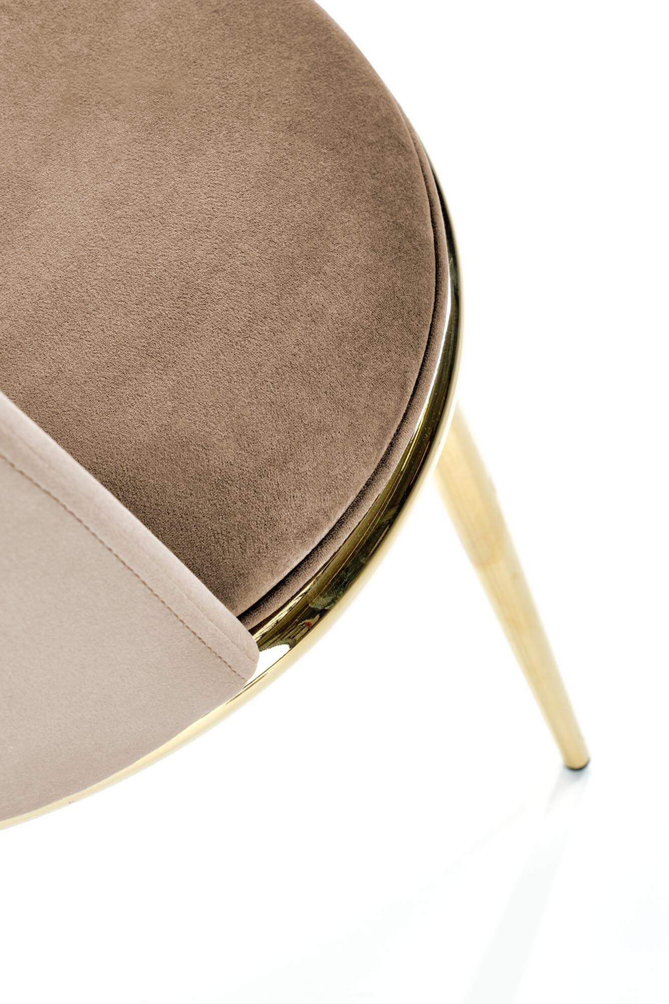Stóll Houston 1327 (Beige + Gylltur)