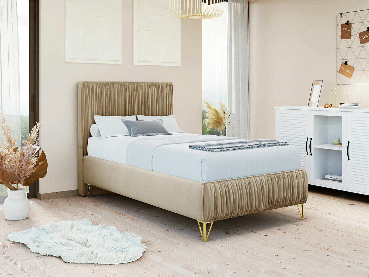 Rúm Logan 112 (Amor Velvet 4304)