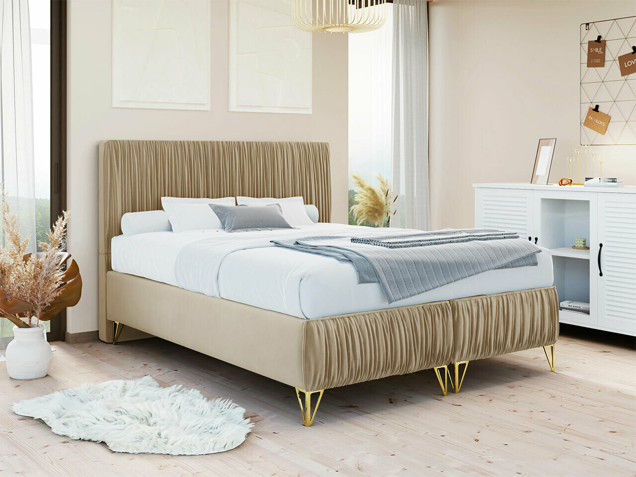 Rúm Logan 112 (Amor Velvet 4304)