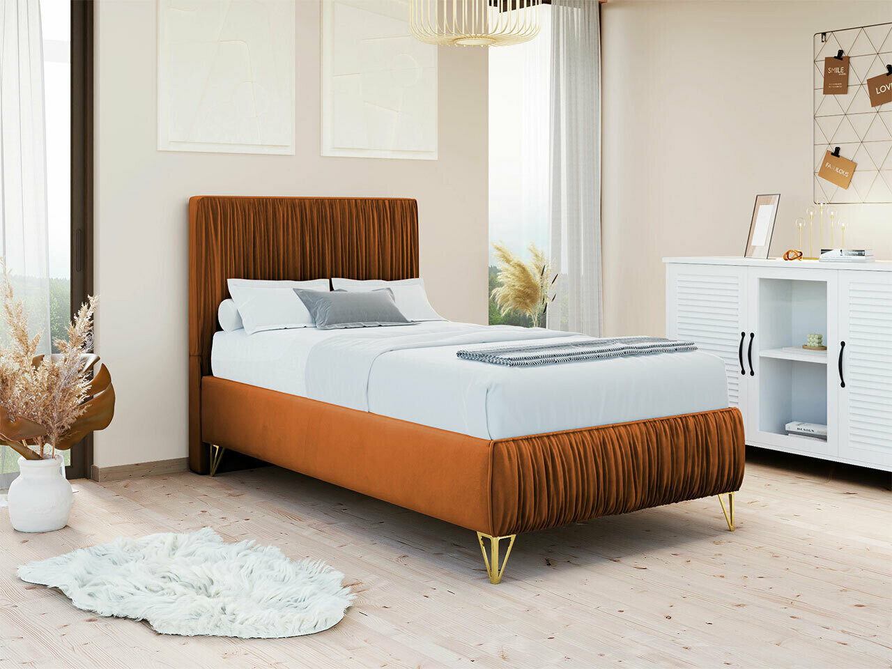 Rúm Logan 112 (Amor Velvet 4305)