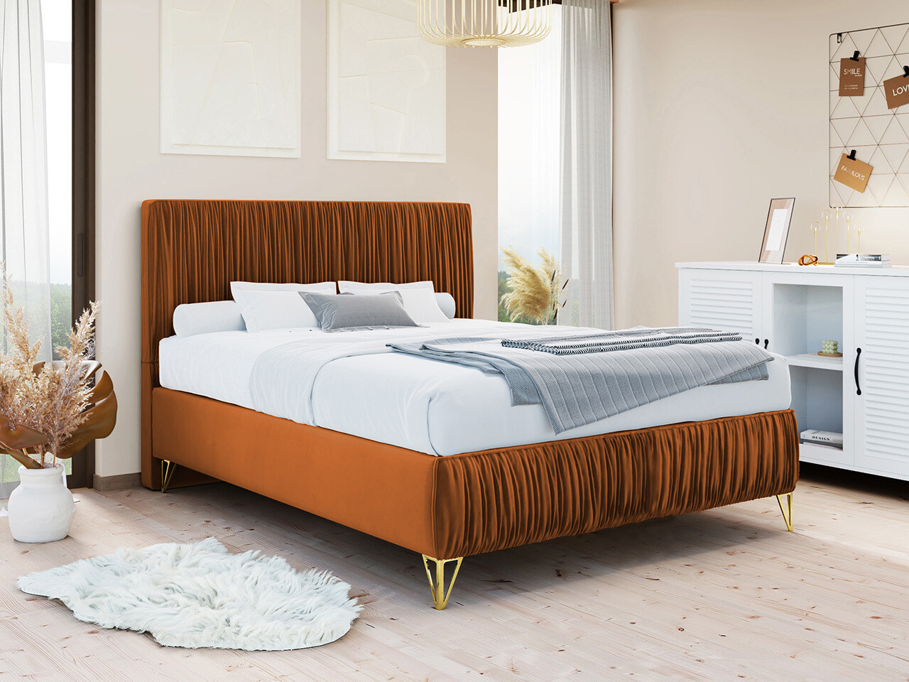 Rúm Logan 112 (Amor Velvet 4305)