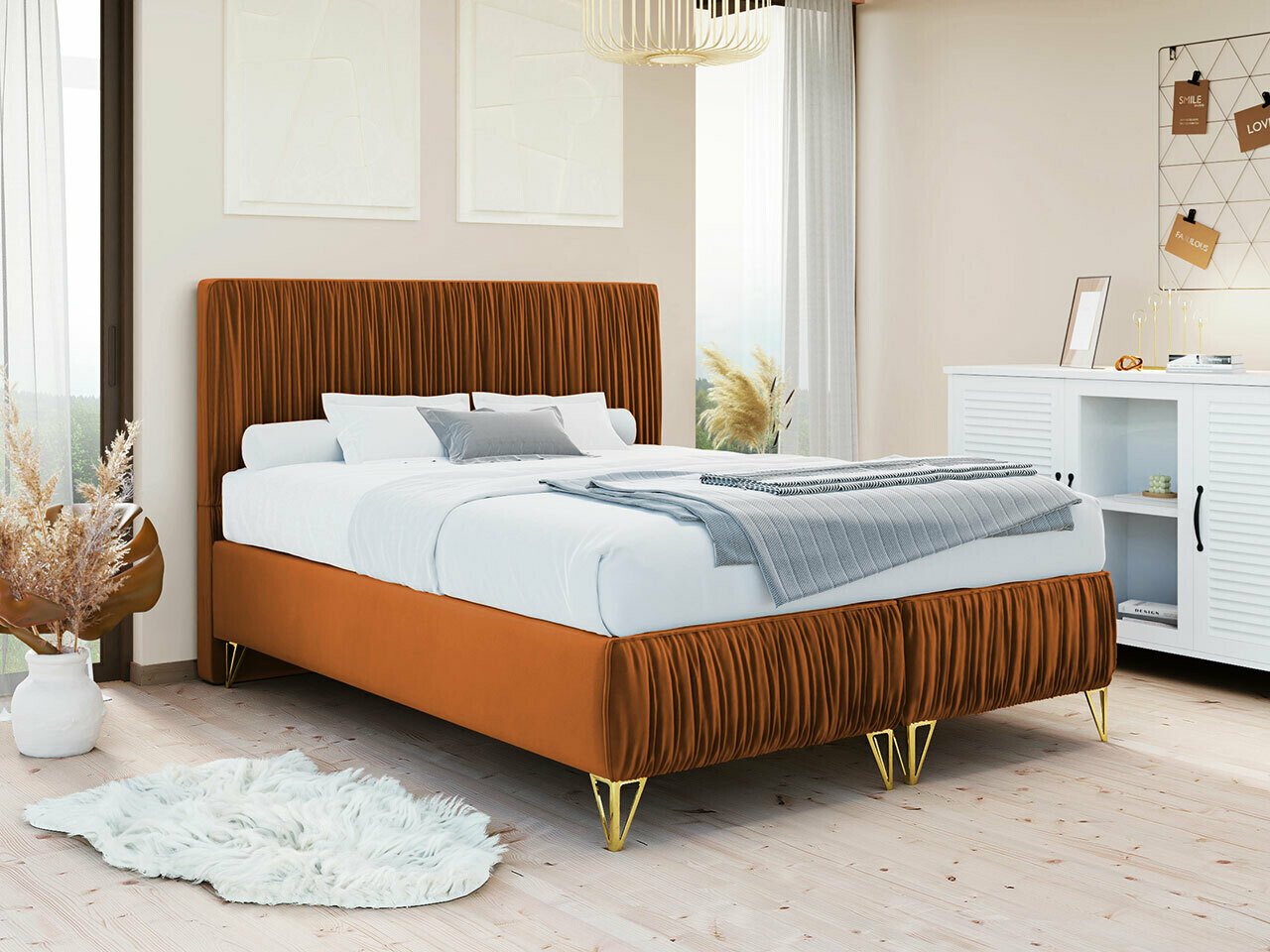 Rúm Logan 112 (Amor Velvet 4305)