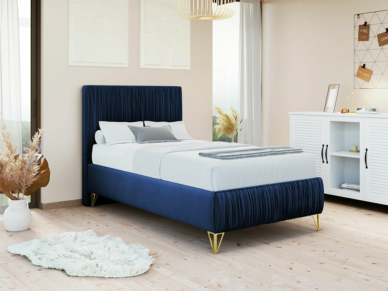 Rúm Logan 112 (Amor Velvet 4314)