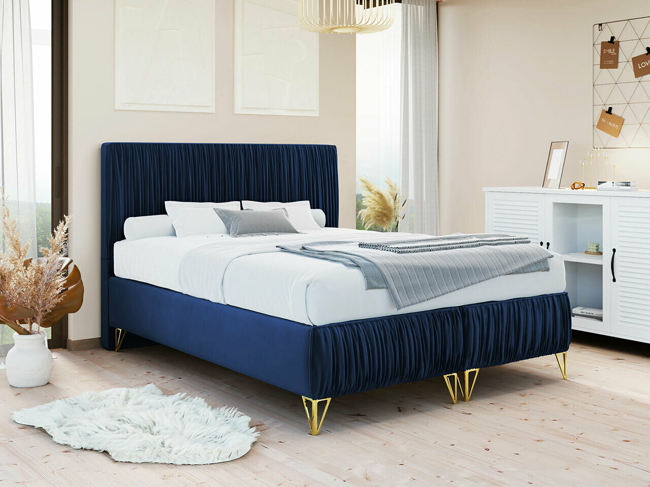 Rúm Logan 112 (Amor Velvet 4314)