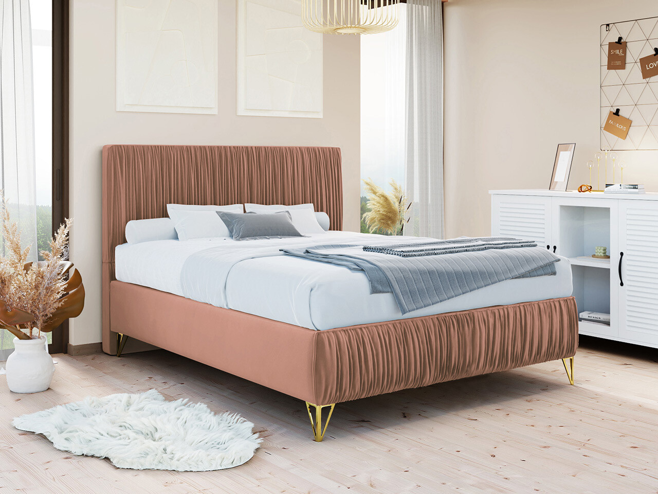 Rúm Logan 112 (Amor Velvet 4328)