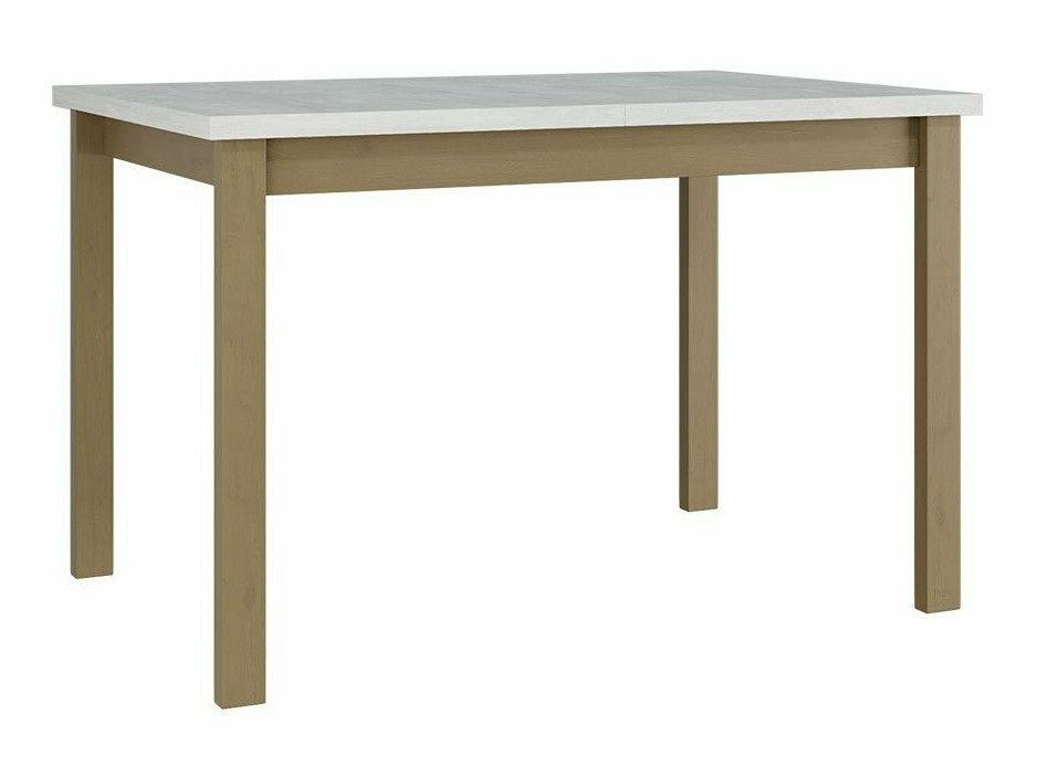 Borðstofusett Victorville 286 (Sonoma-eik + Hvítur)