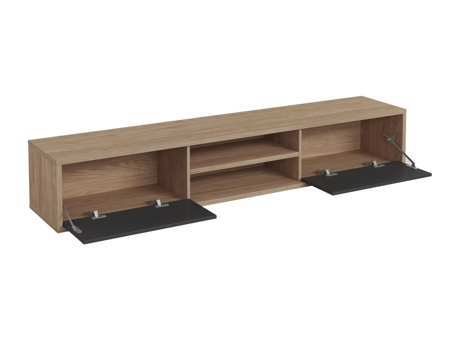Sjónvarpsskápur Austin 326 (Eik + Antrasít)