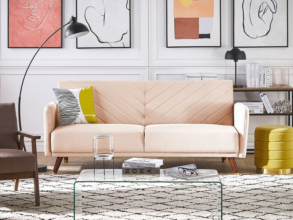 Svefnsófi Berwyn 120 (Beige)