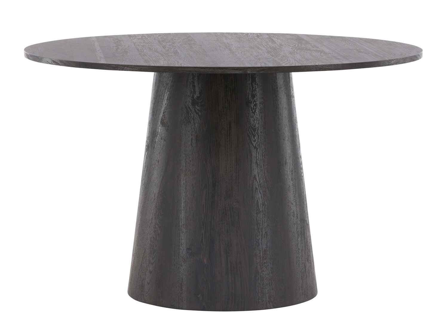 Borðstofusett Dallas 4257 (Brúnn + Svartur)