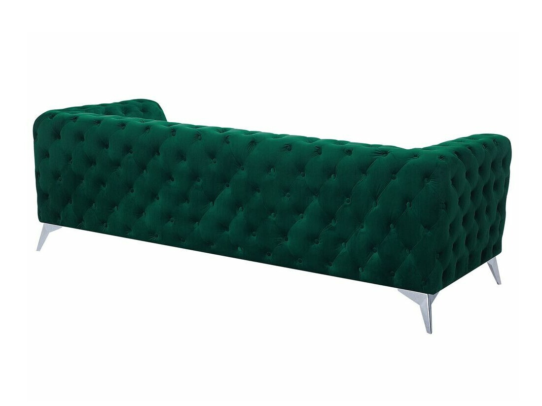 Chesterfield-sófi Berwyn 185 (Grænn)