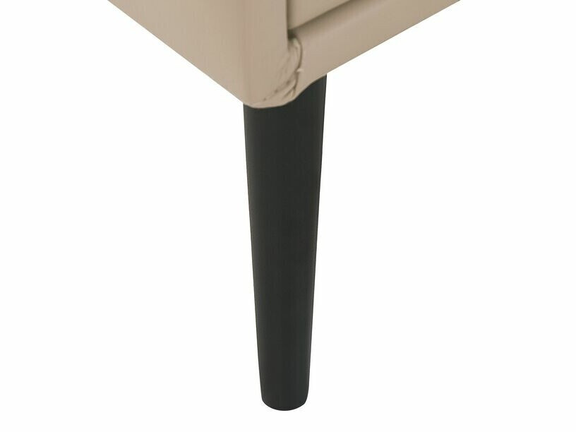 Náttborð Berwyn 337 (Beige + Svartur)
