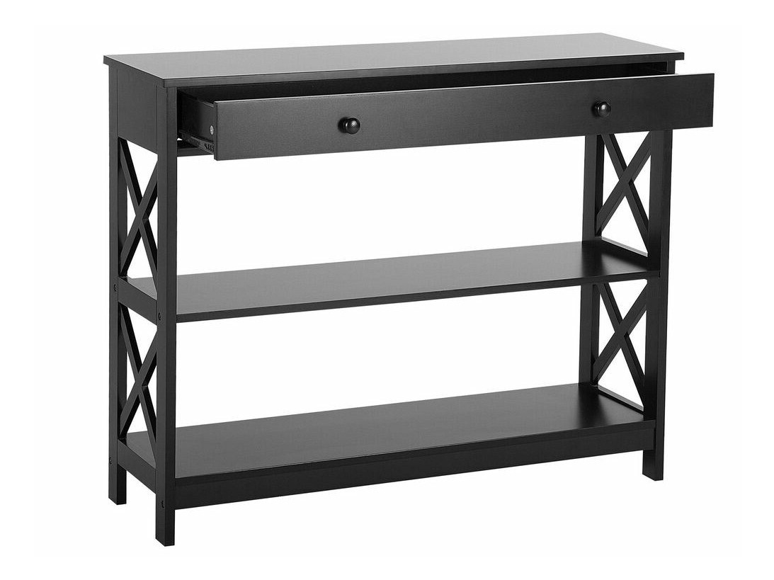 Console borð Berwyn 389 (Svartur)