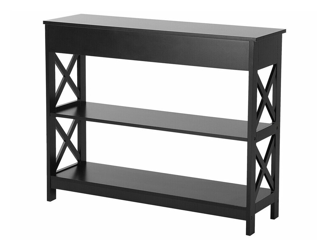 Console borð Berwyn 389 (Svartur)