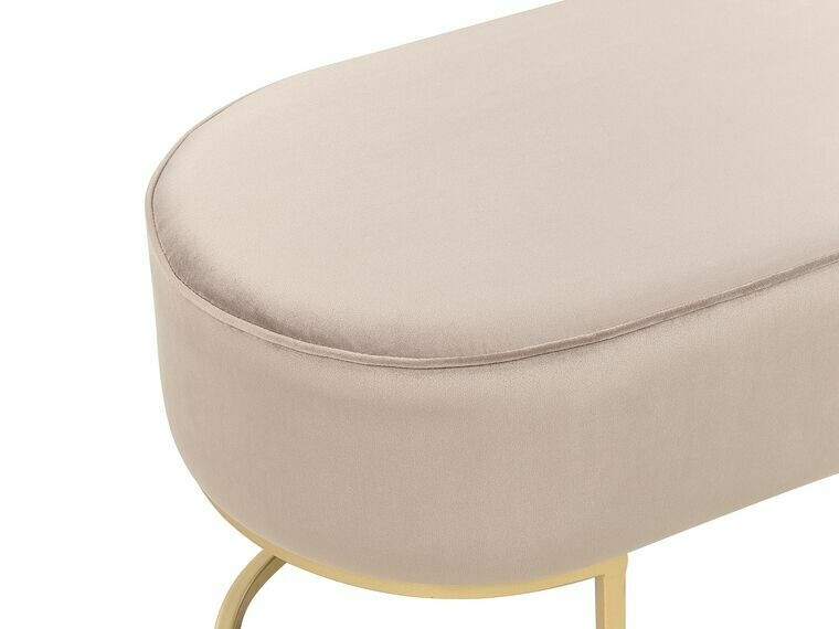Bólstraður bekkur Berwyn 535 (Beige)