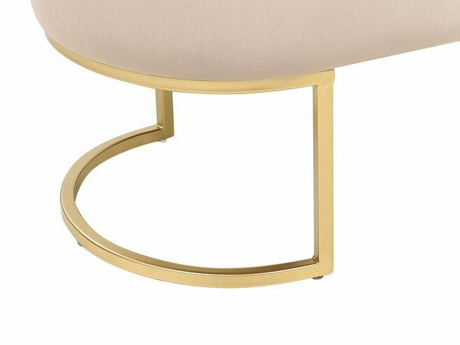 Bólstraður bekkur Berwyn 535 (Beige)