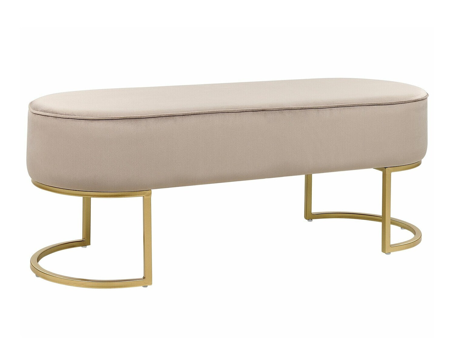 Bólstraður bekkur Berwyn 535 (Beige)