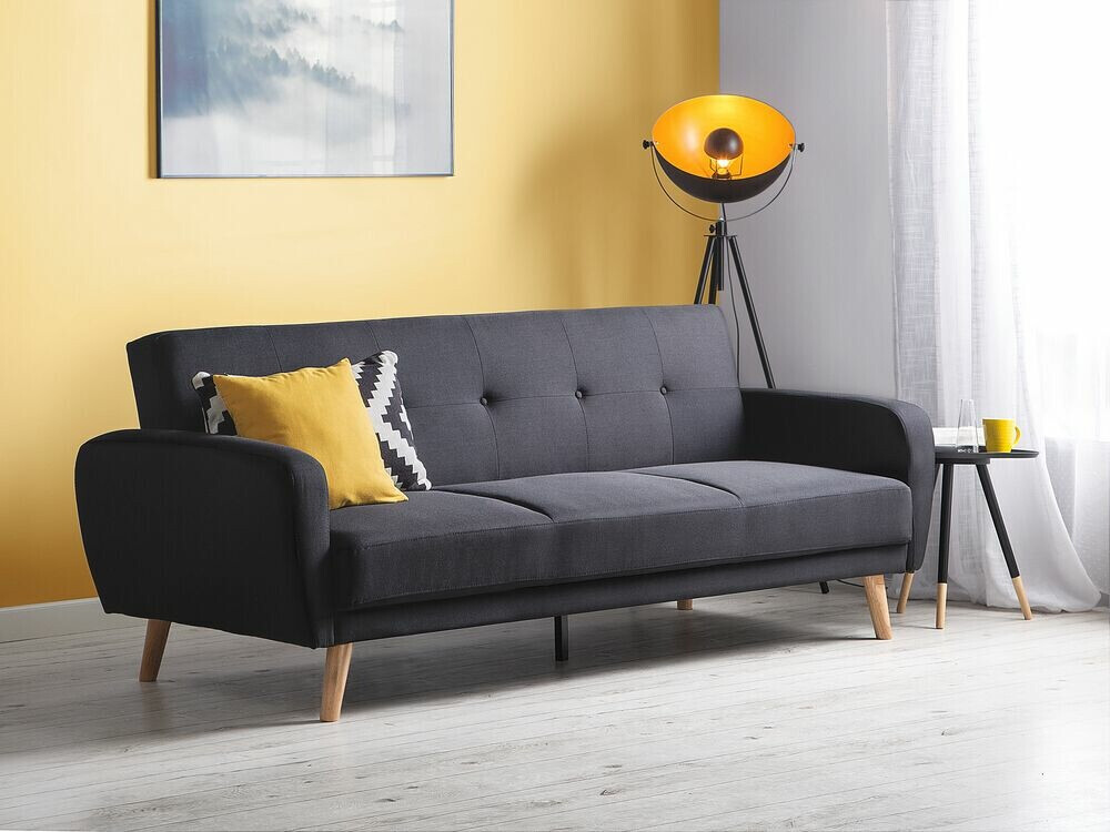 Svefnsófi Etlivi 102 (Svartur)