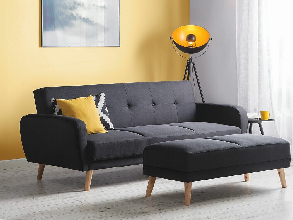 Svefnsófi Etlivi 102 (Svartur)
