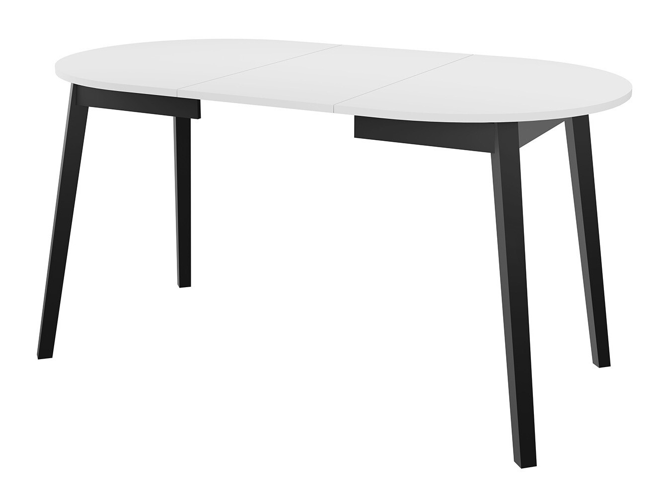 Borð Edmond 112 (Grár marmari + Svartur)