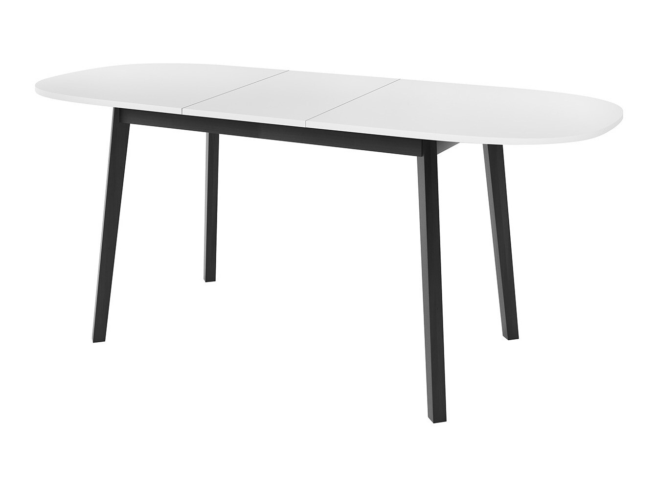 Borð Edmond 114 (Grár marmari + Svartur)