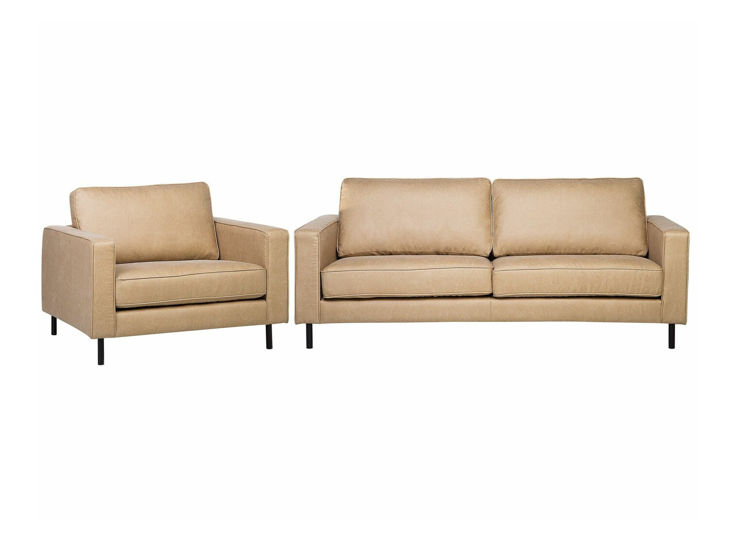 Bólstrað húsganasett Berwyn 768 (Beige)