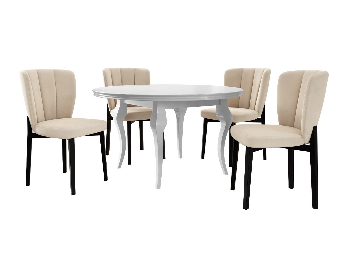Borðstofusett Racine 140 (Magic Velvet 2250)