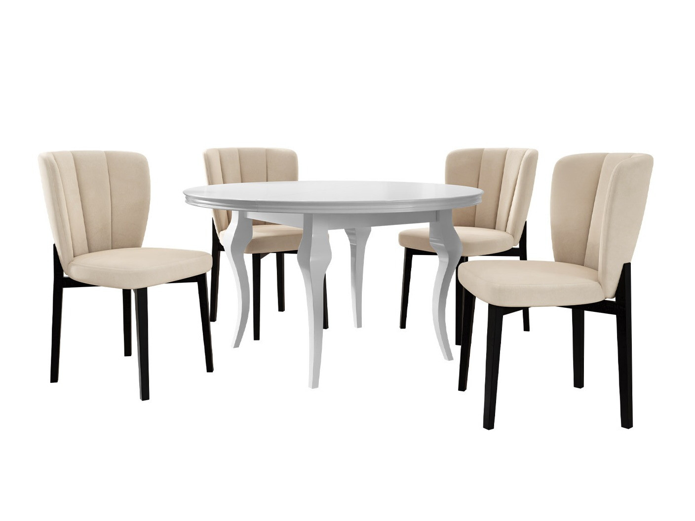 Borðstofusett Racine 141 (Magic Velvet 2250)