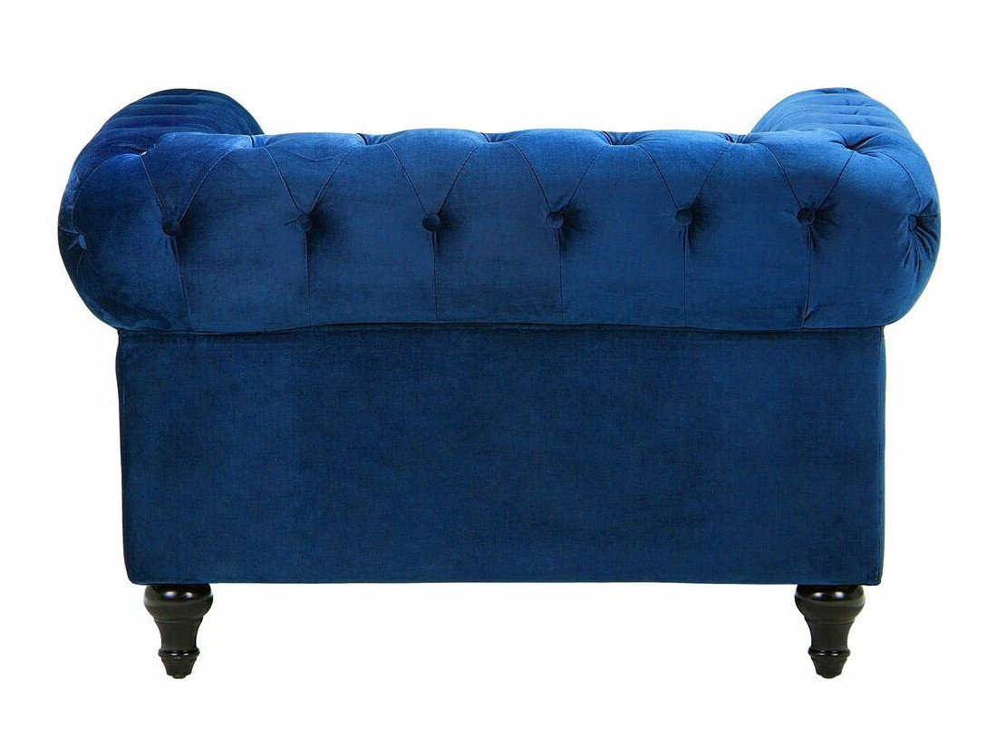 Chesterfield-hægindastóll Cirdoro 102 (Blár)