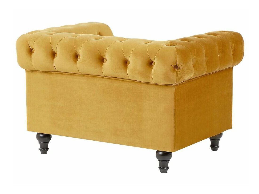 Chesterfield-hægindastóll Cirdoro 102 (Gulur)