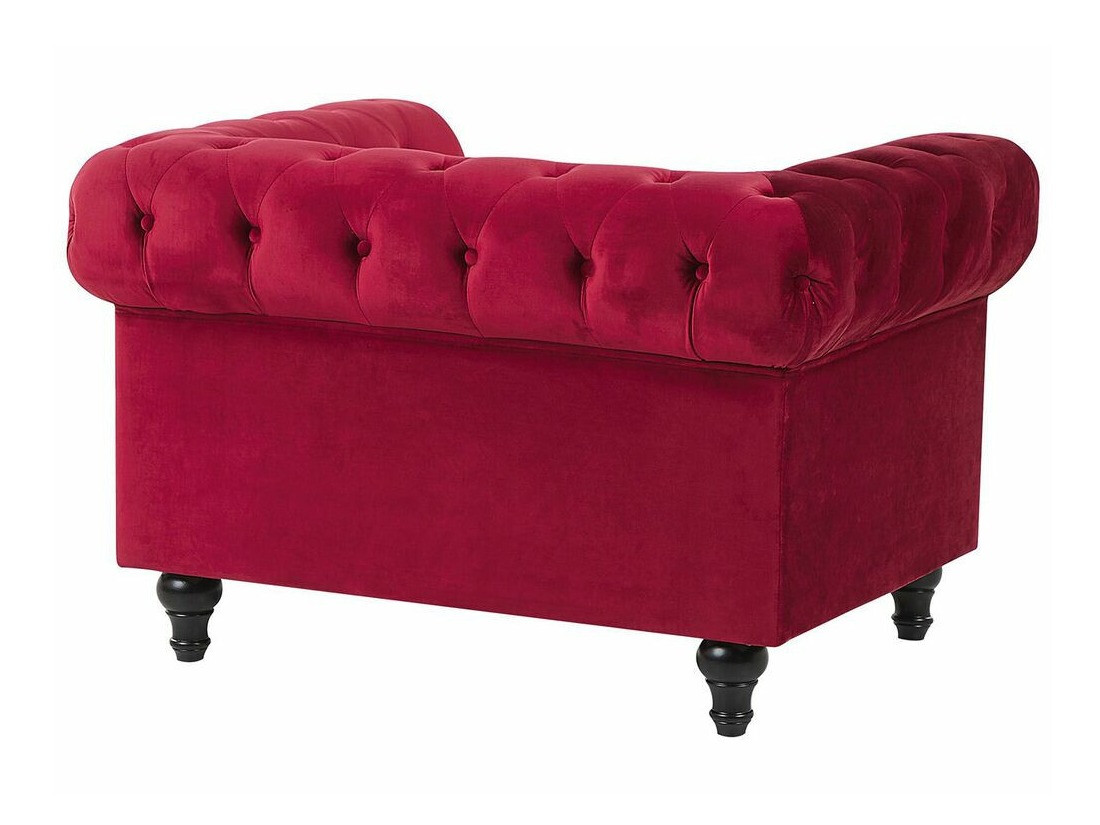 Chesterfield-hægindastóll Cirdoro 102 (Rauður)