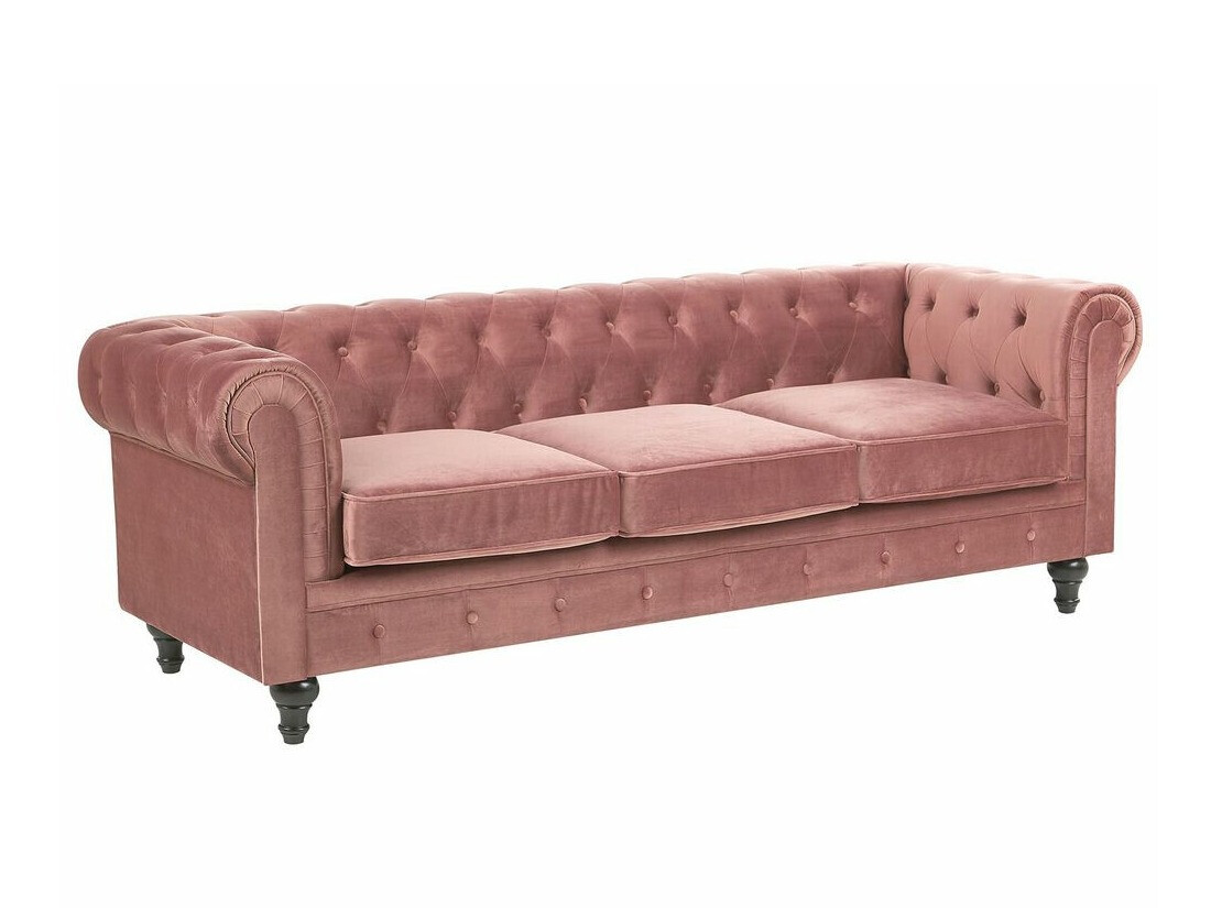 Chesterfield-sófi Cirdoro 101 (Fjólublár)