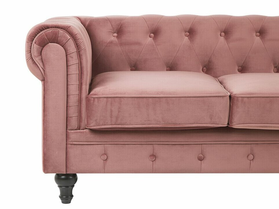 Chesterfield-sófi Cirdoro 101 (Fjólublár)